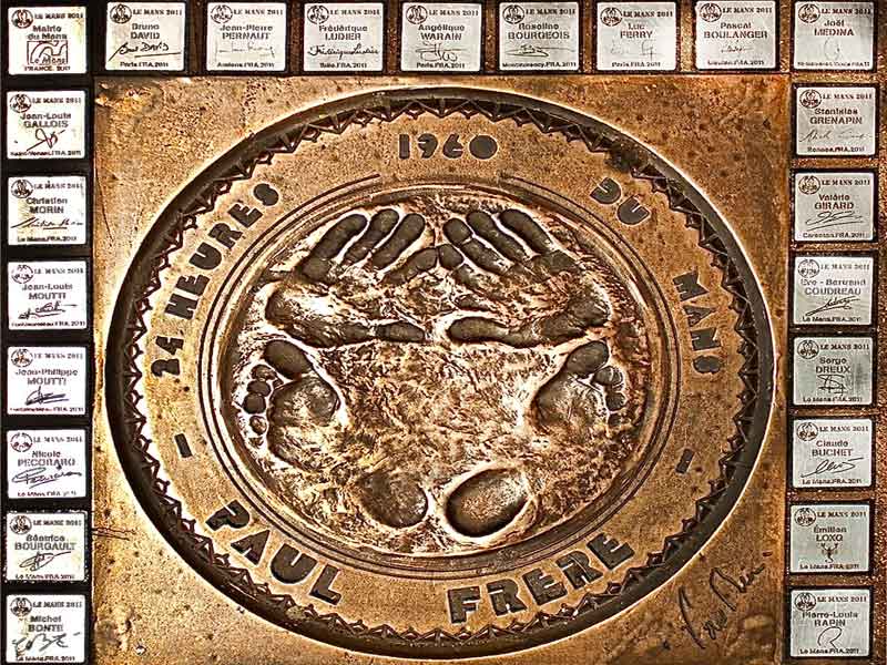 Empreinte des pilotes